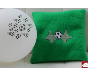 Stickdatei - Herzlinie Fußball